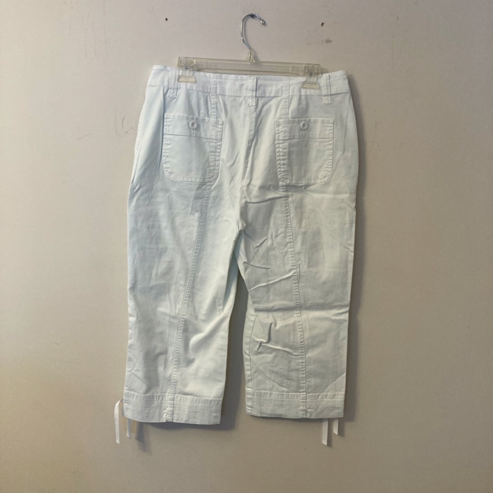 Westbound white cargo pants, size12. - Picture 2 of 6